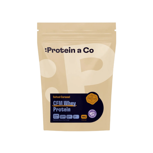 CFM WHEY PROTEIN 80 1 kg – Salted caramel - FitMar.cz