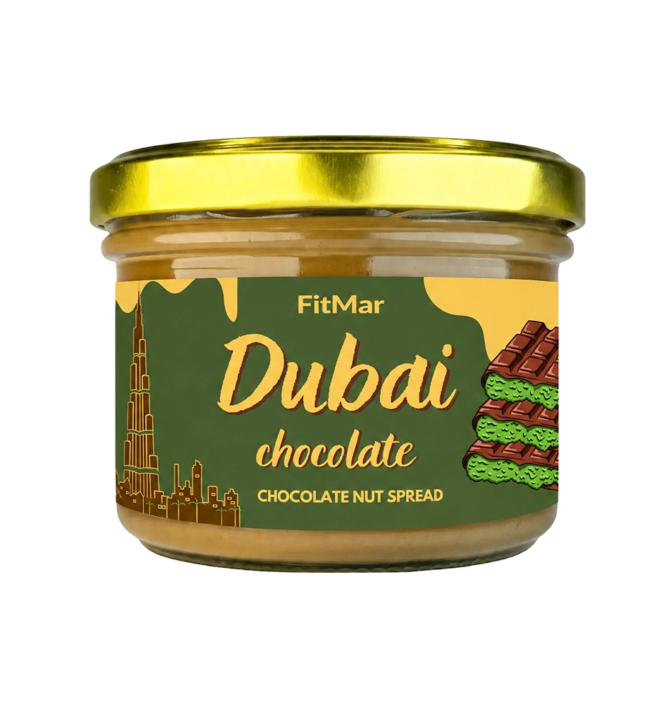 Krem o smaku dubajskiej czekolady 190g
