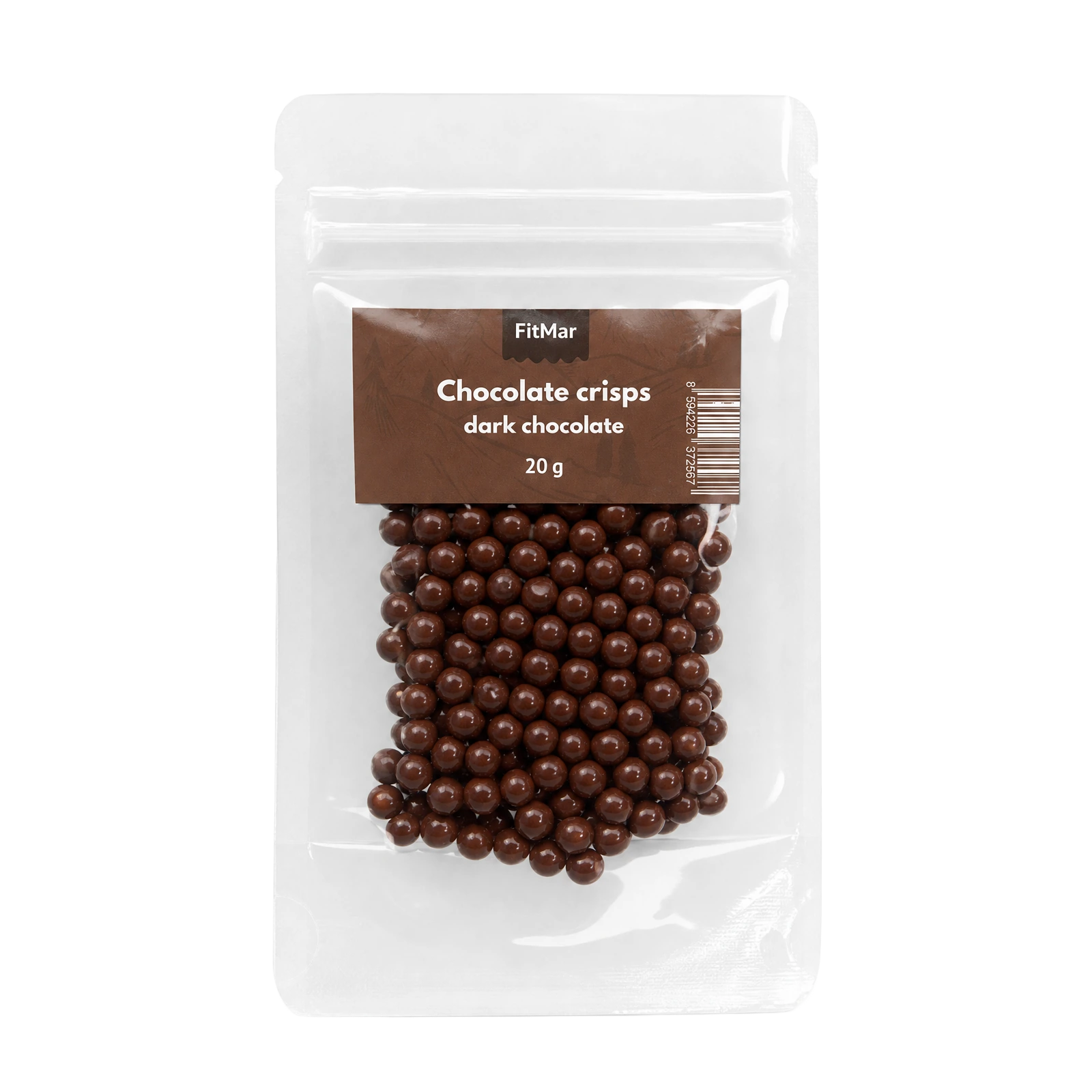 Chrupki do kremu - gorzka czekolada 15g