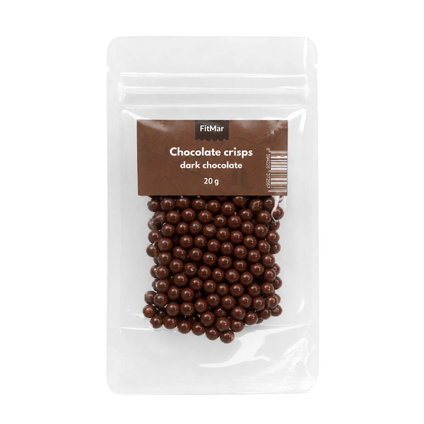 Chrupki do kremu - gorzka czekolada 15g