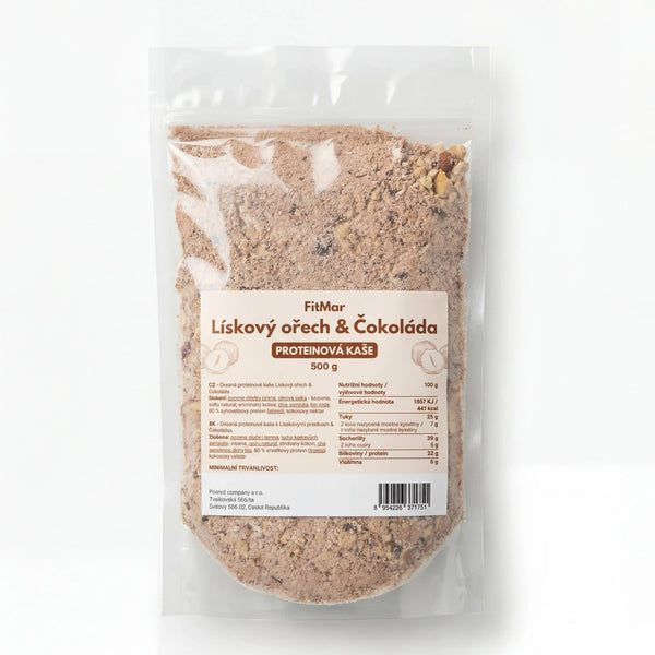 FitMar Białkowa owsianka Orzech laskowy i czekolada 500 g
