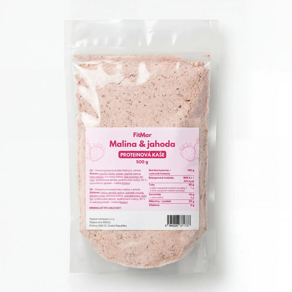 FitMar Białkowa owsianka Malina i truskawka 500 g