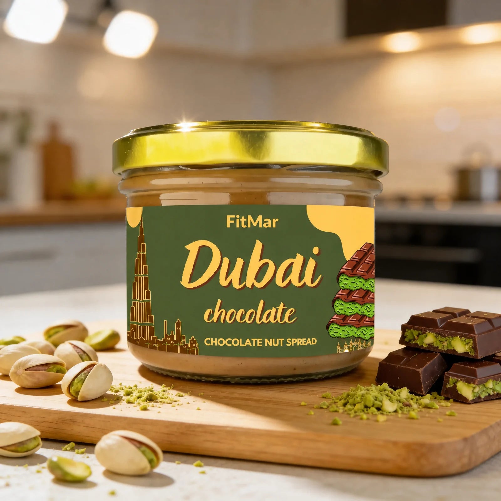 Krem o smaku dubajskiej czekolady 190g