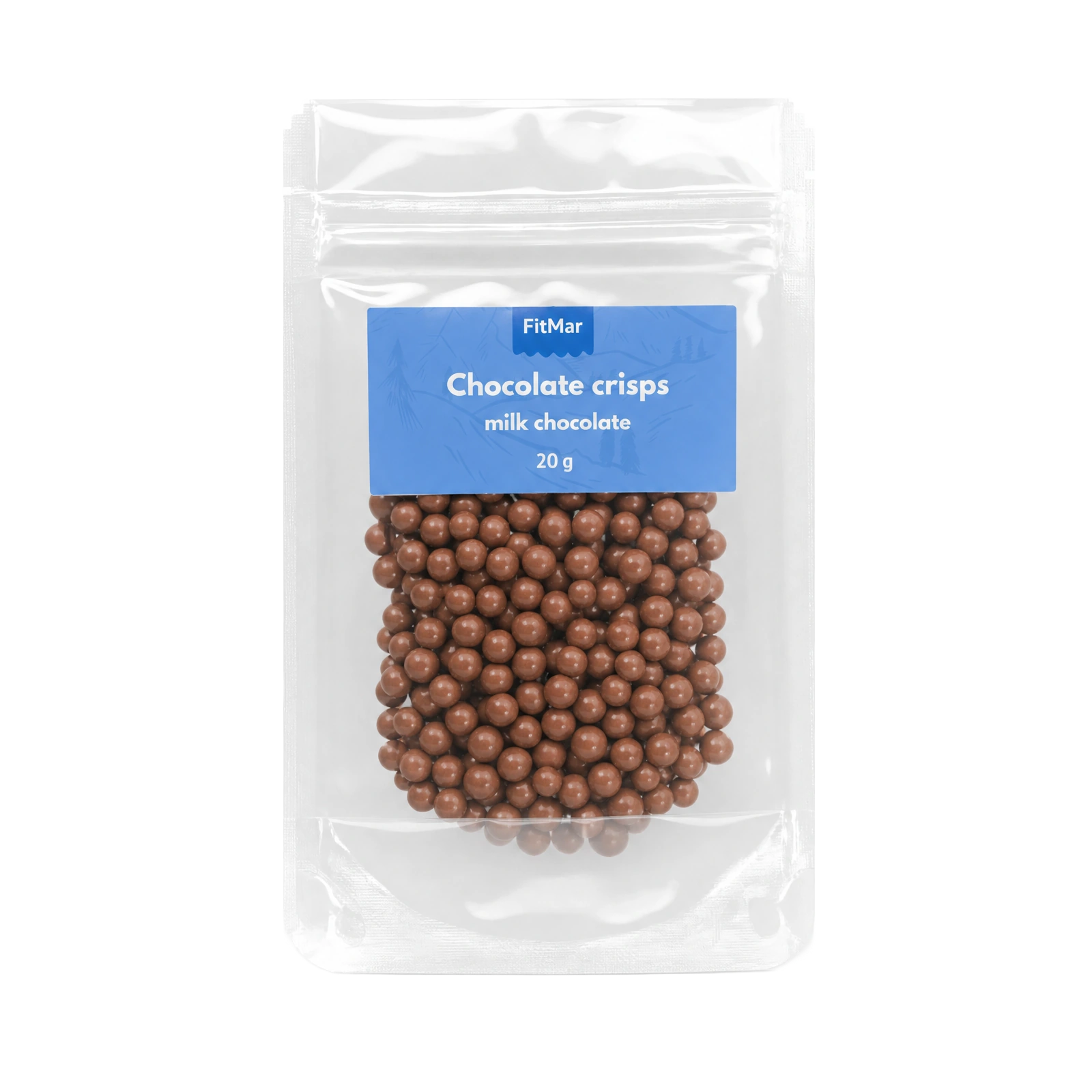 Chrupki do kremu - mleczna czekolada 15g